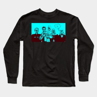 Cyan Hell Team Long Sleeve T-Shirt